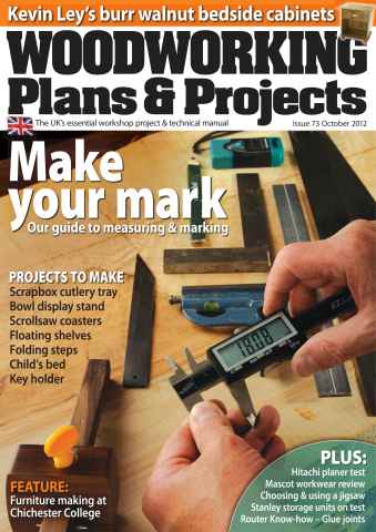 Woodworking Crafts Magazine issue October 2012