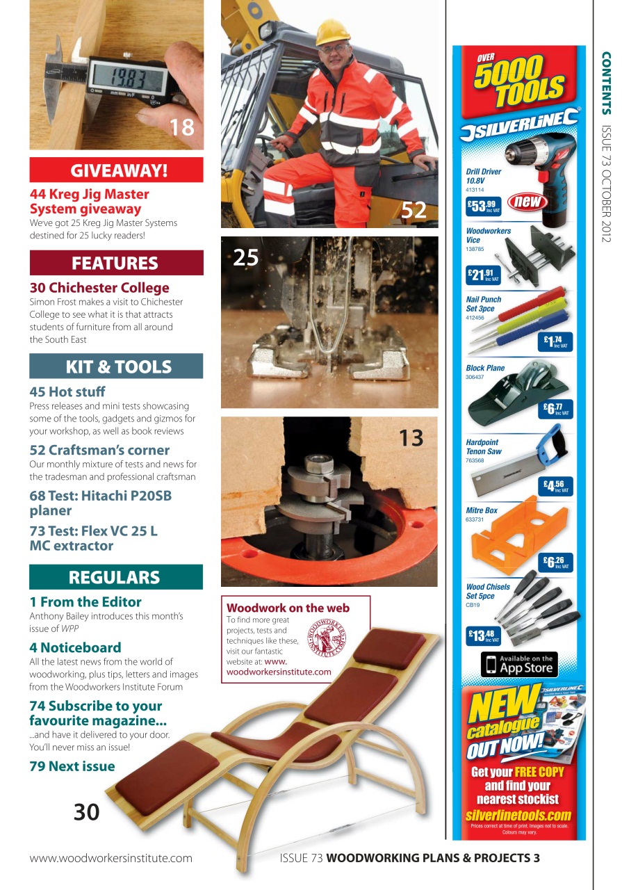 Woodworking Crafts Magazine Preview Pages