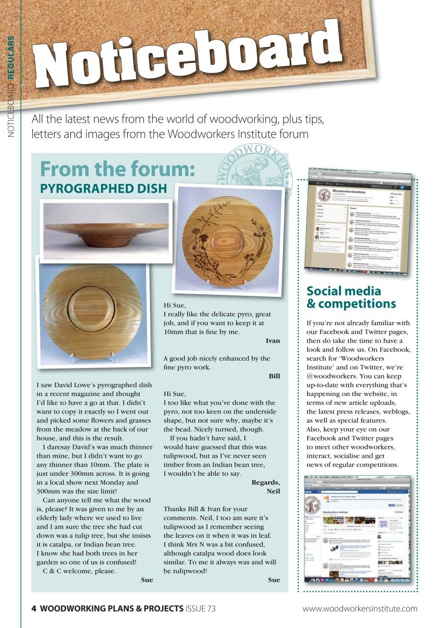 Woodworking Crafts Magazine Preview Pages