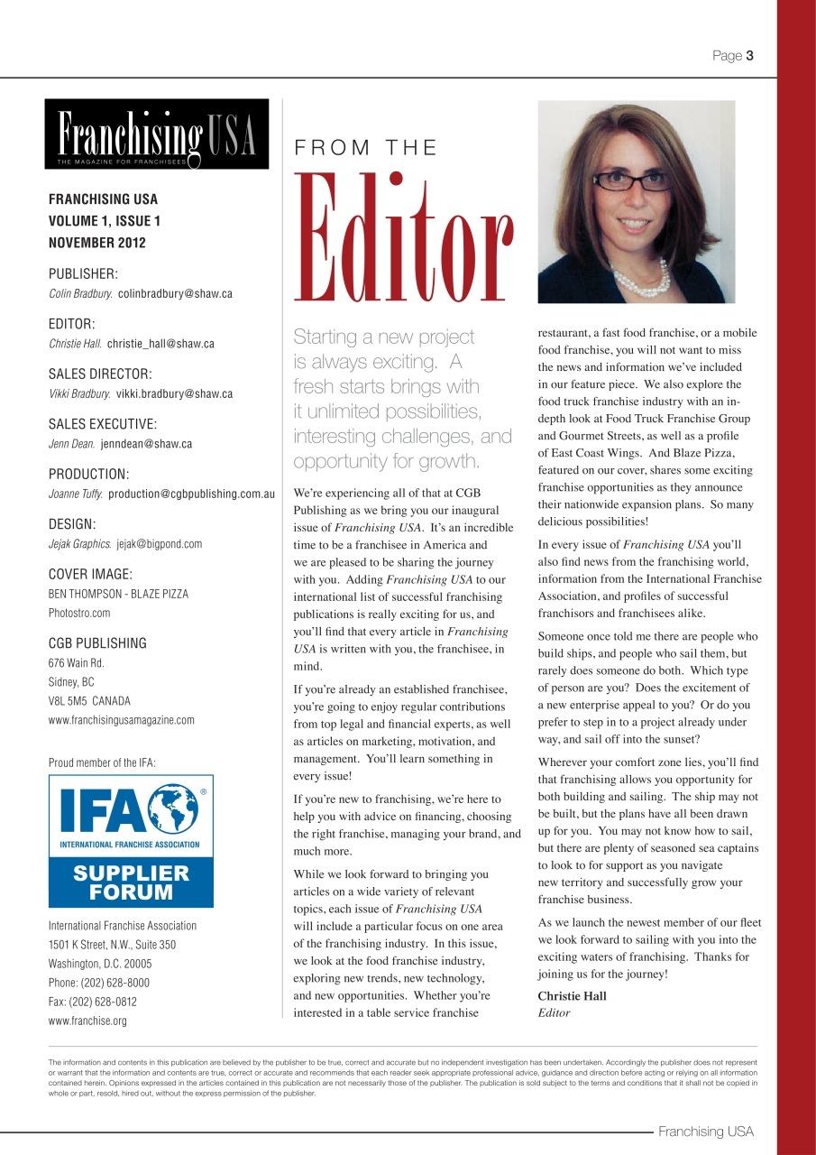 Franchising USA Preview Pages