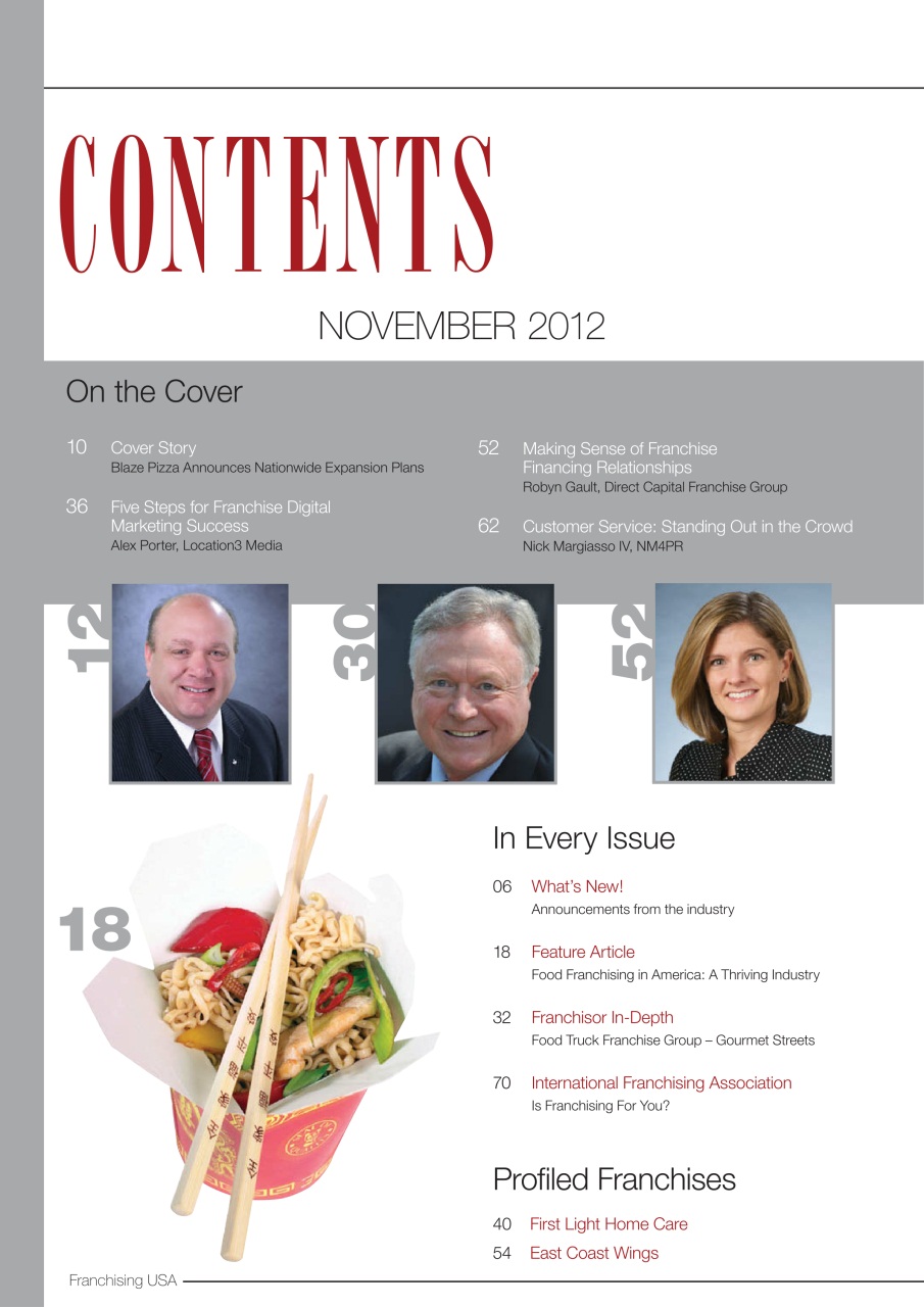 Franchising USA Preview Pages