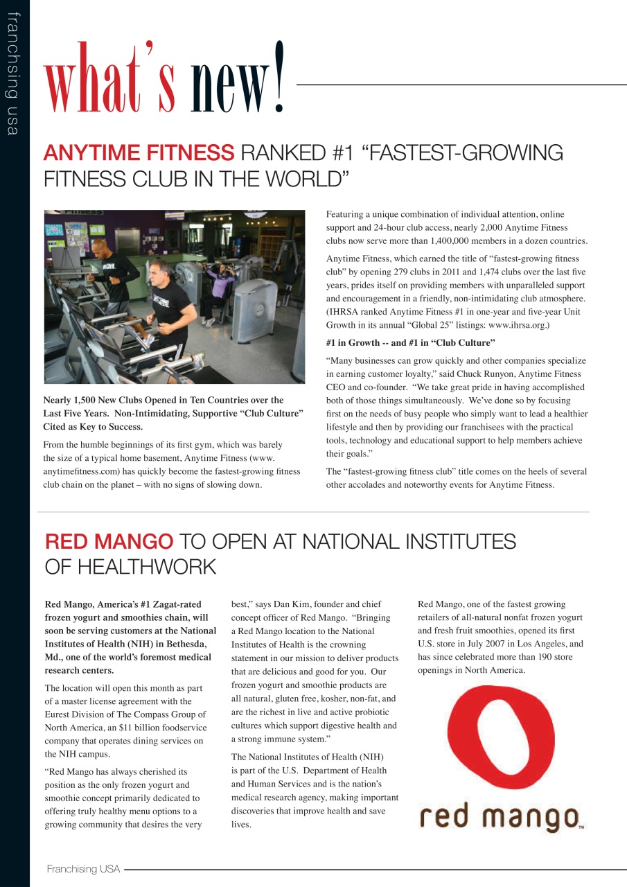 Franchising USA Preview Pages