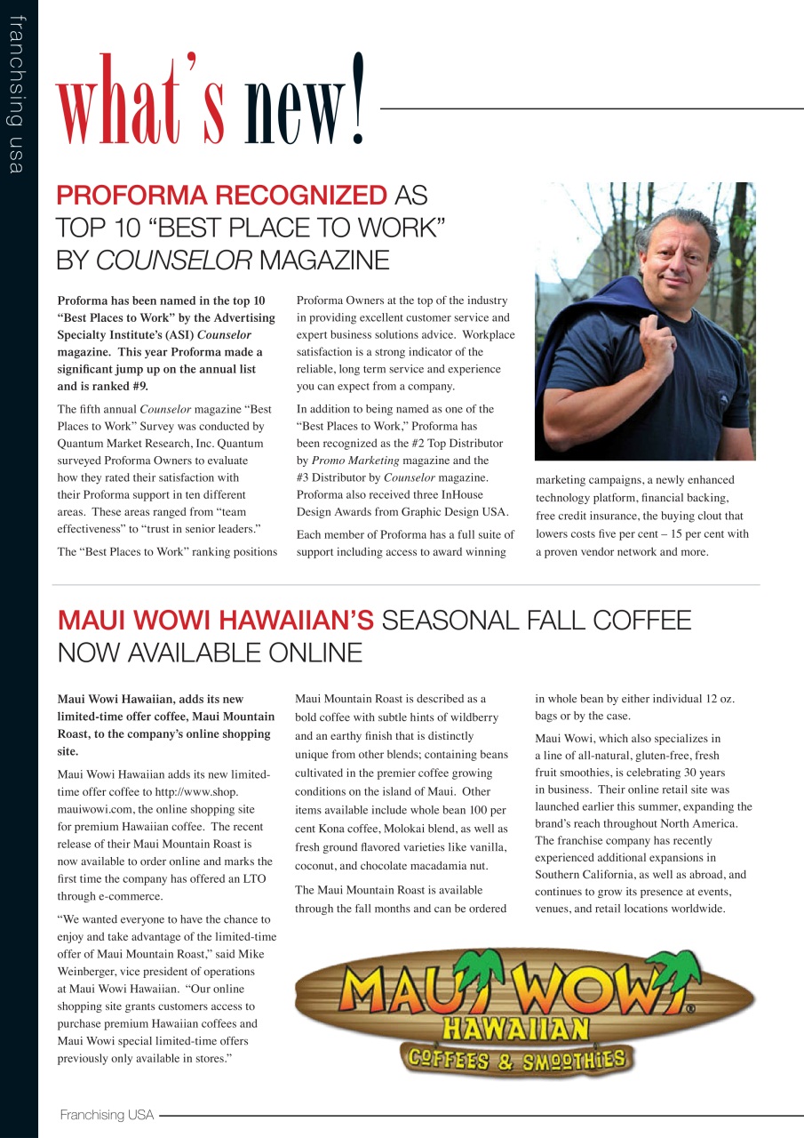 Franchising USA Preview Pages