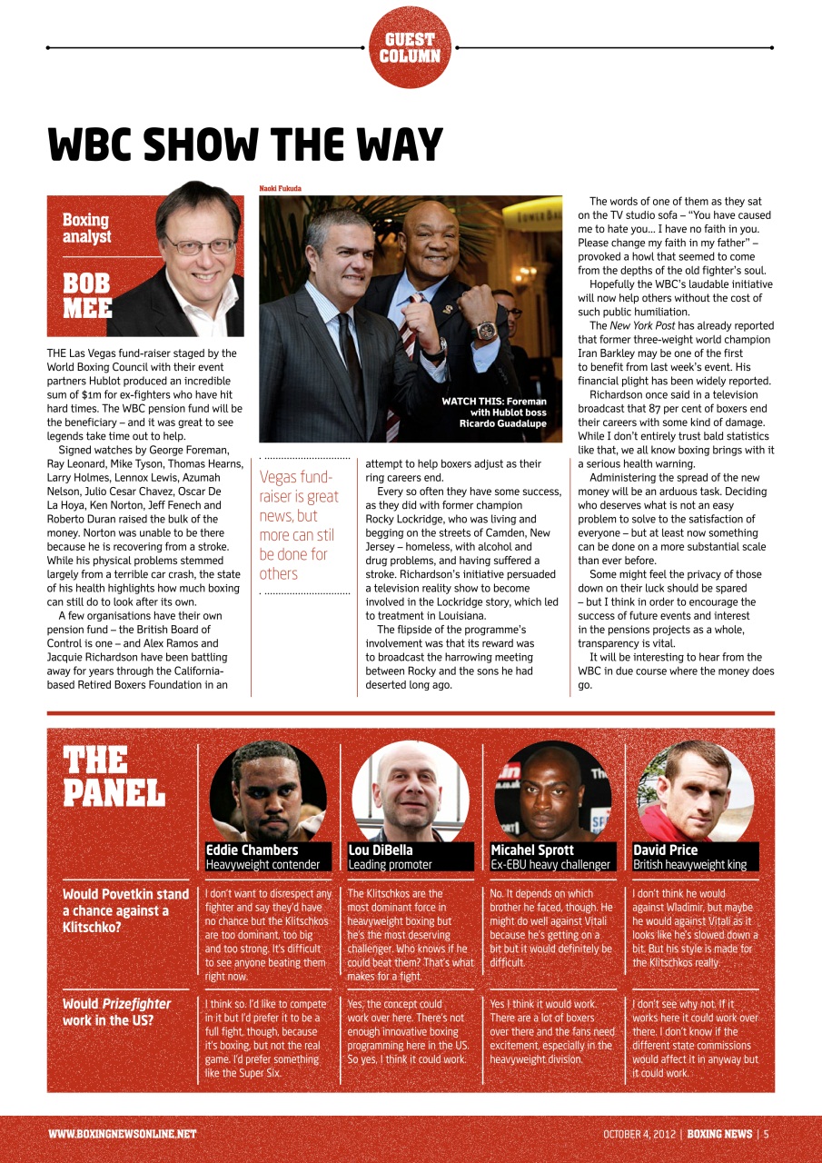 Boxing News Preview Pages