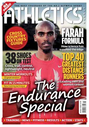 AW – Athletics Weekly Magazine issue AW October 4 2012