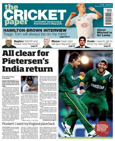 The Cricket Paper issue 3rd October 2012