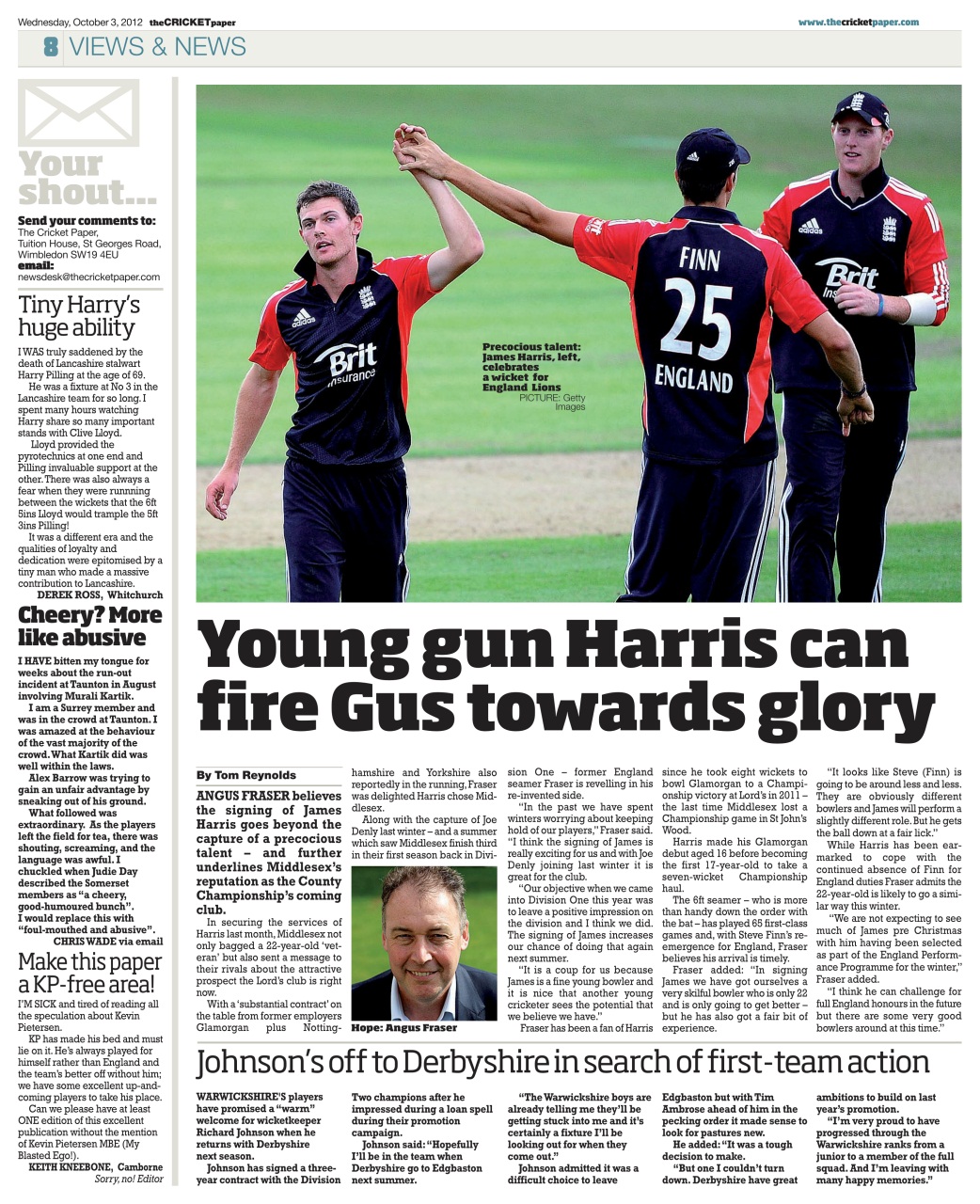 The Cricket Paper Preview Pages