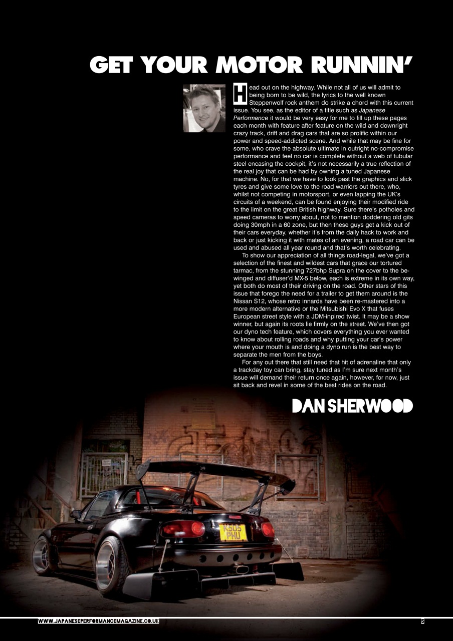 Japanese Performance Preview Pages