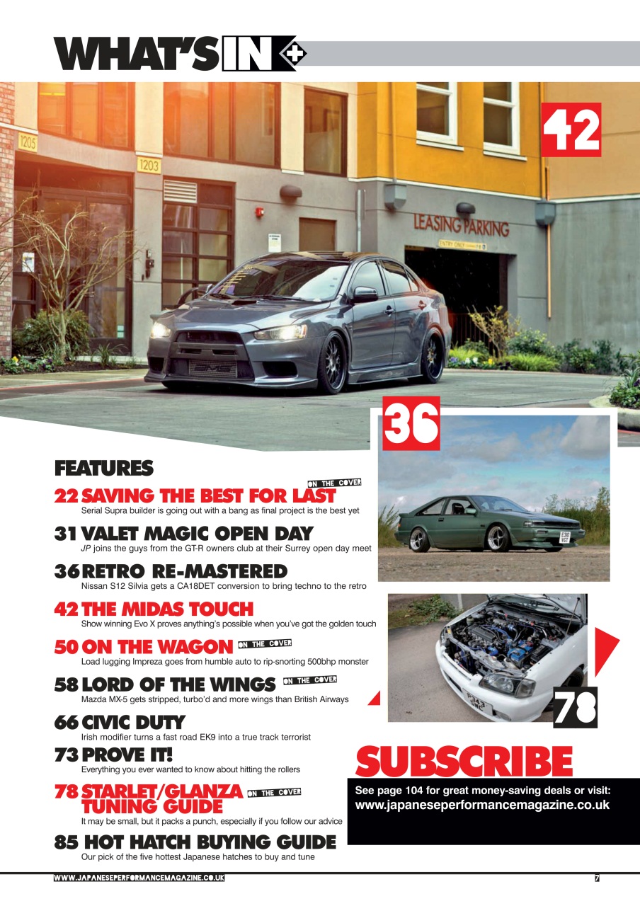 Japanese Performance Preview Pages