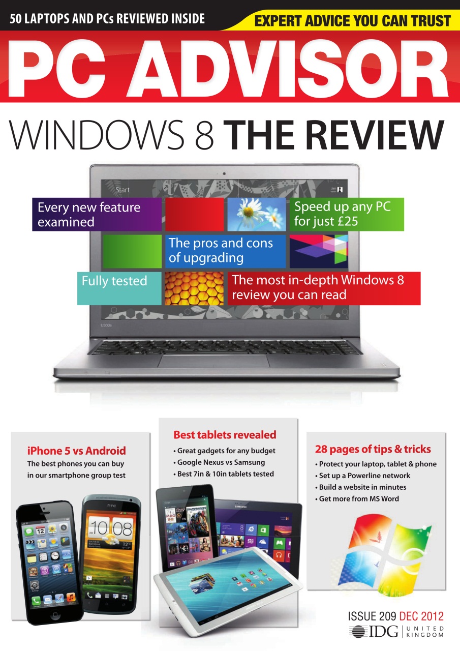 Tech Advisor Preview Pages