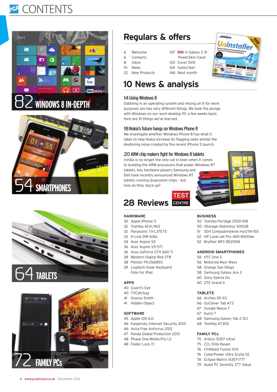 Tech Advisor Preview Pages