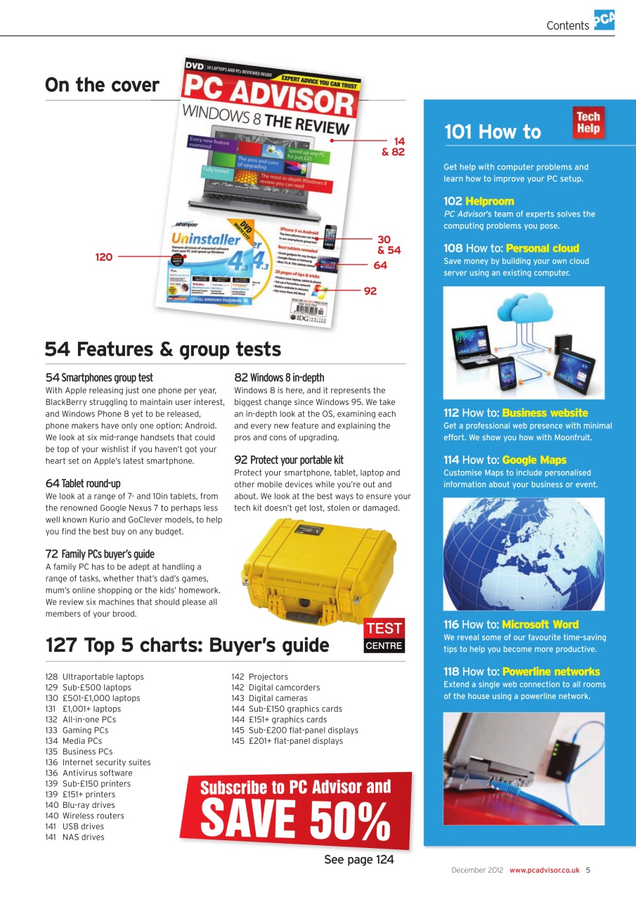 Tech Advisor Preview Pages