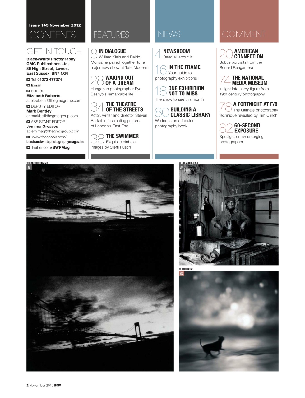 Black+White Photography Preview Pages