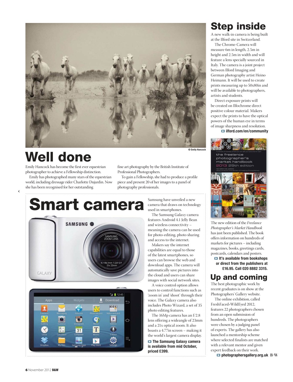 Black+White Photography Preview Pages