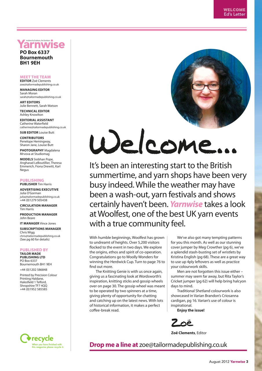 Yarnwise Preview Pages