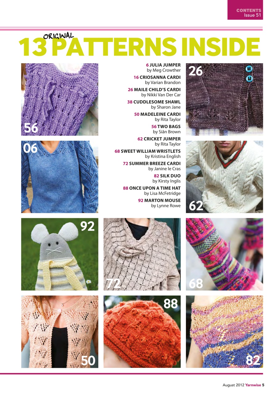 Yarnwise Preview Pages