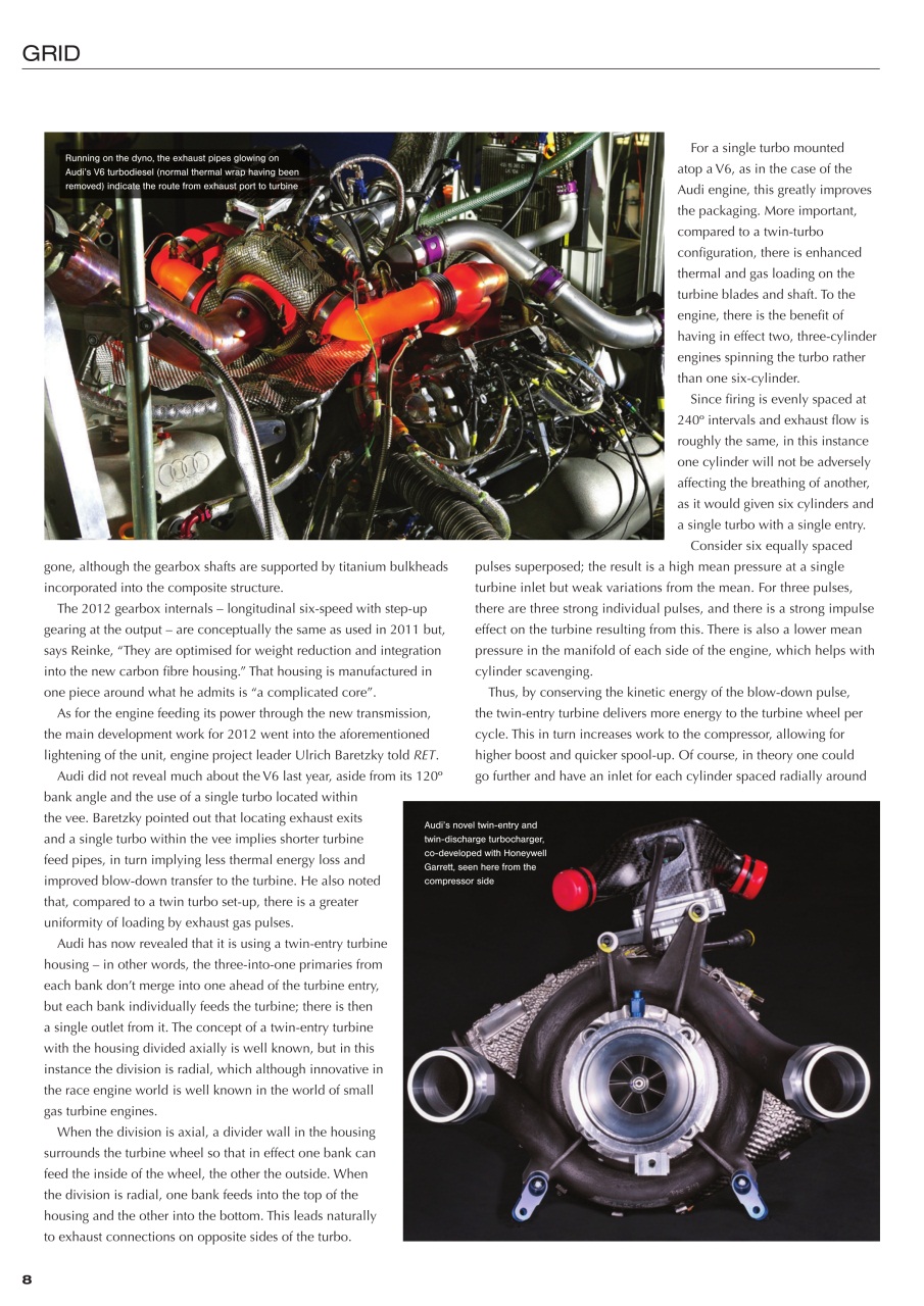 Race Engine Technology Preview Pages