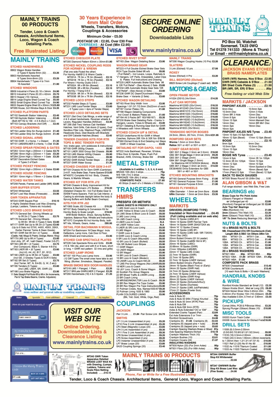 British Railway Modelling (BRM) Preview Pages