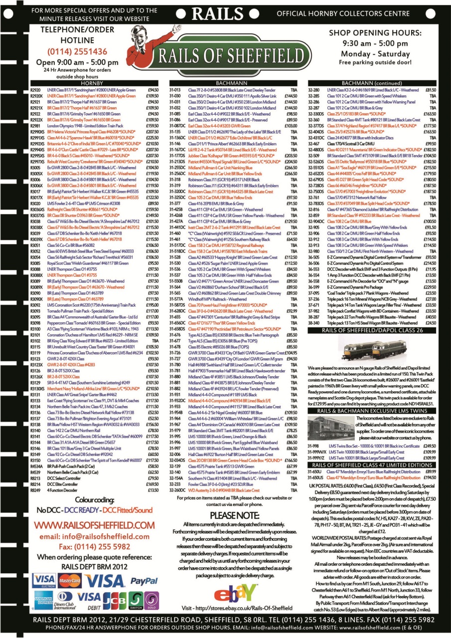 British Railway Modelling (BRM) Preview Pages