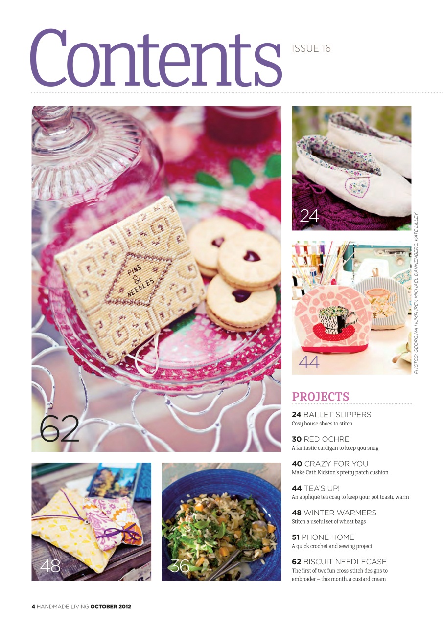 Handmade Living Preview Pages