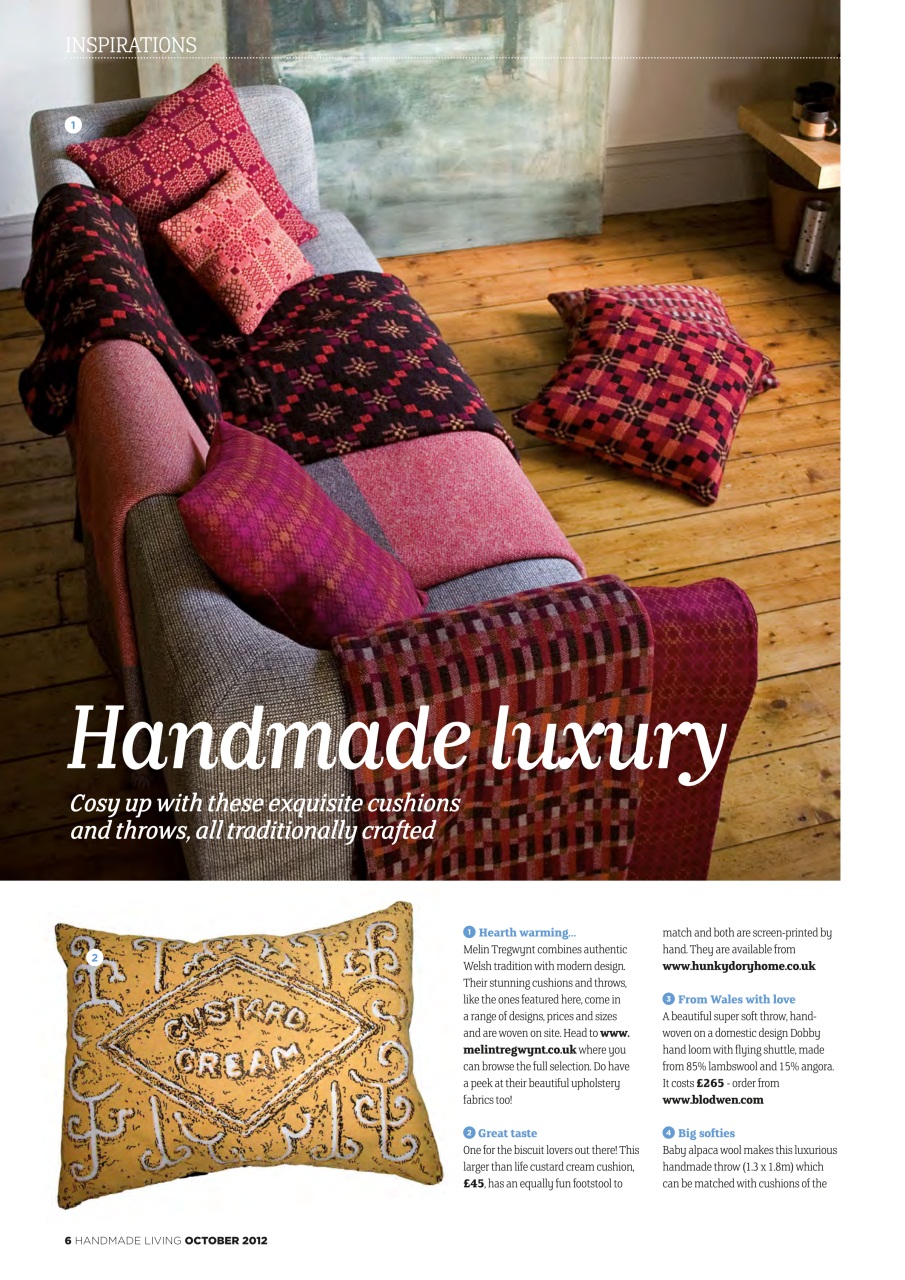 Handmade Living Preview Pages