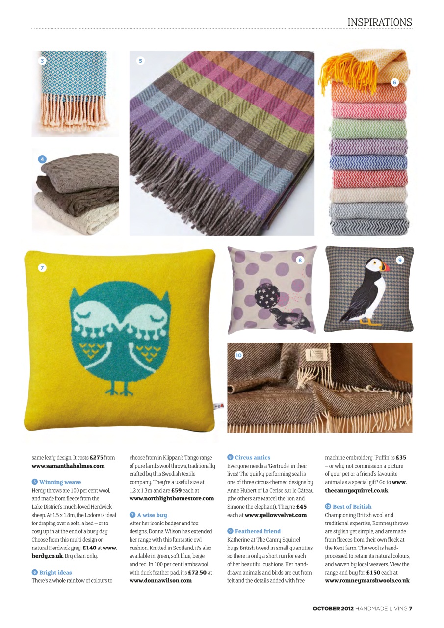 Handmade Living Preview Pages