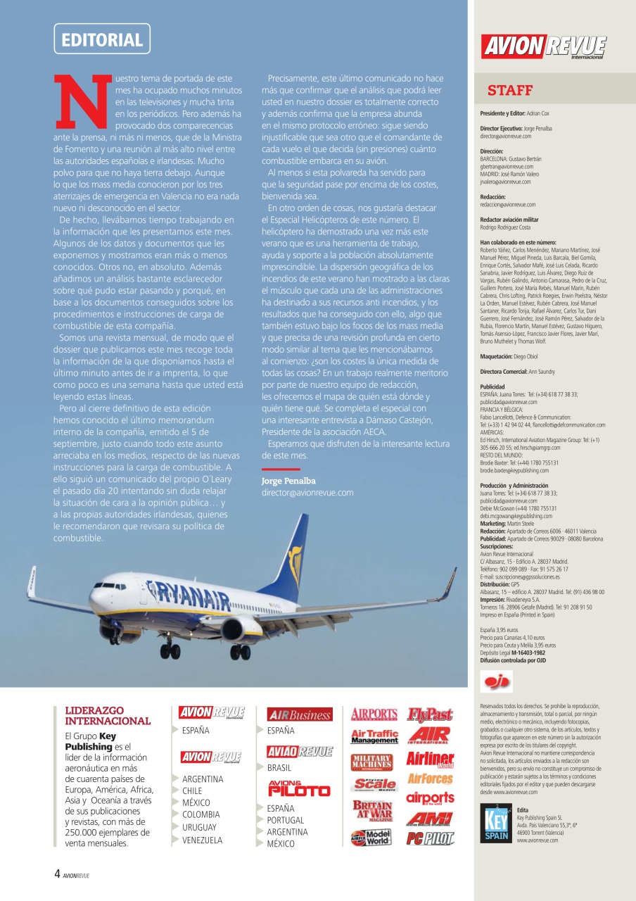 Avion Revue Internacional Preview Pages