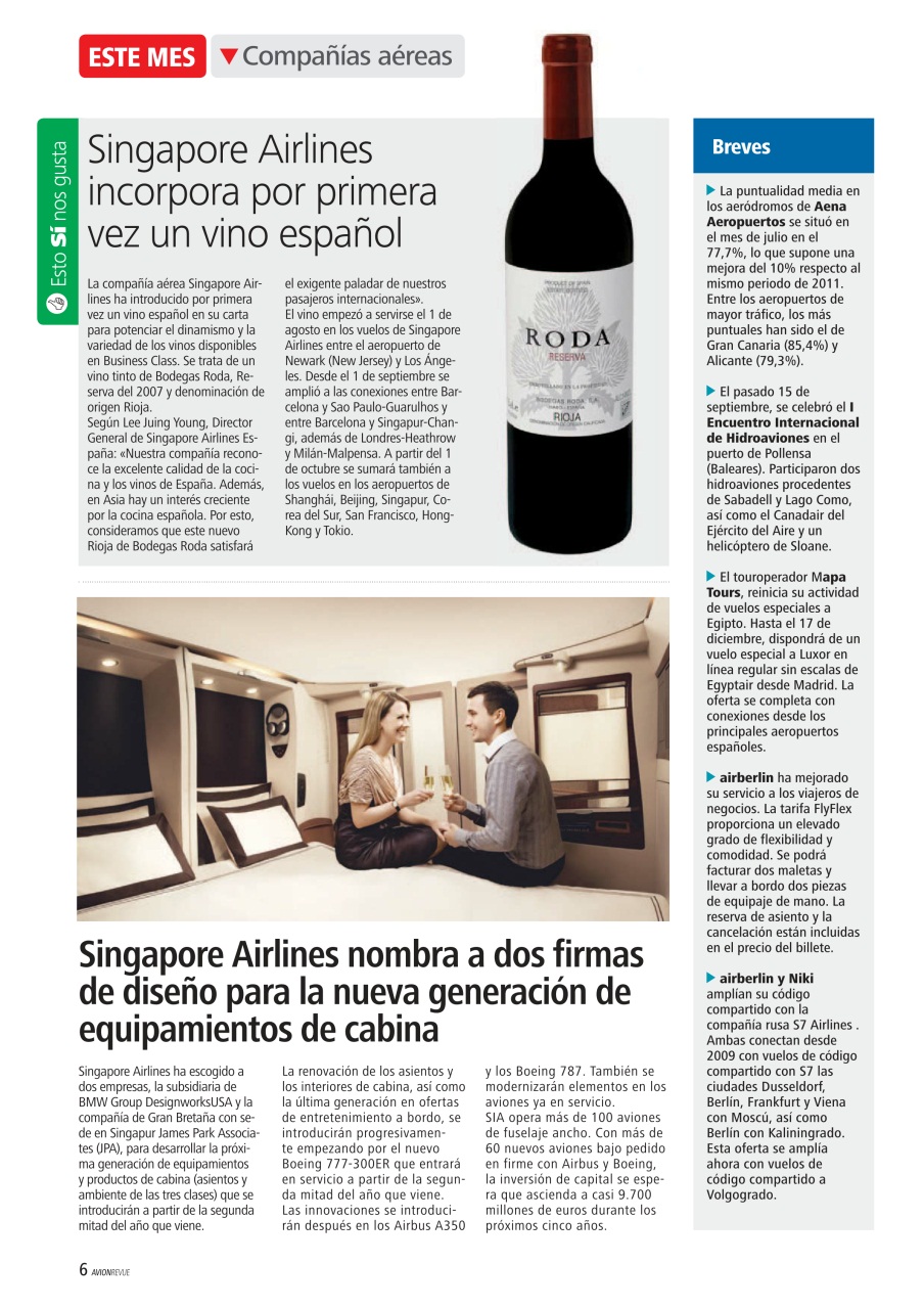 Avion Revue Internacional Preview Pages