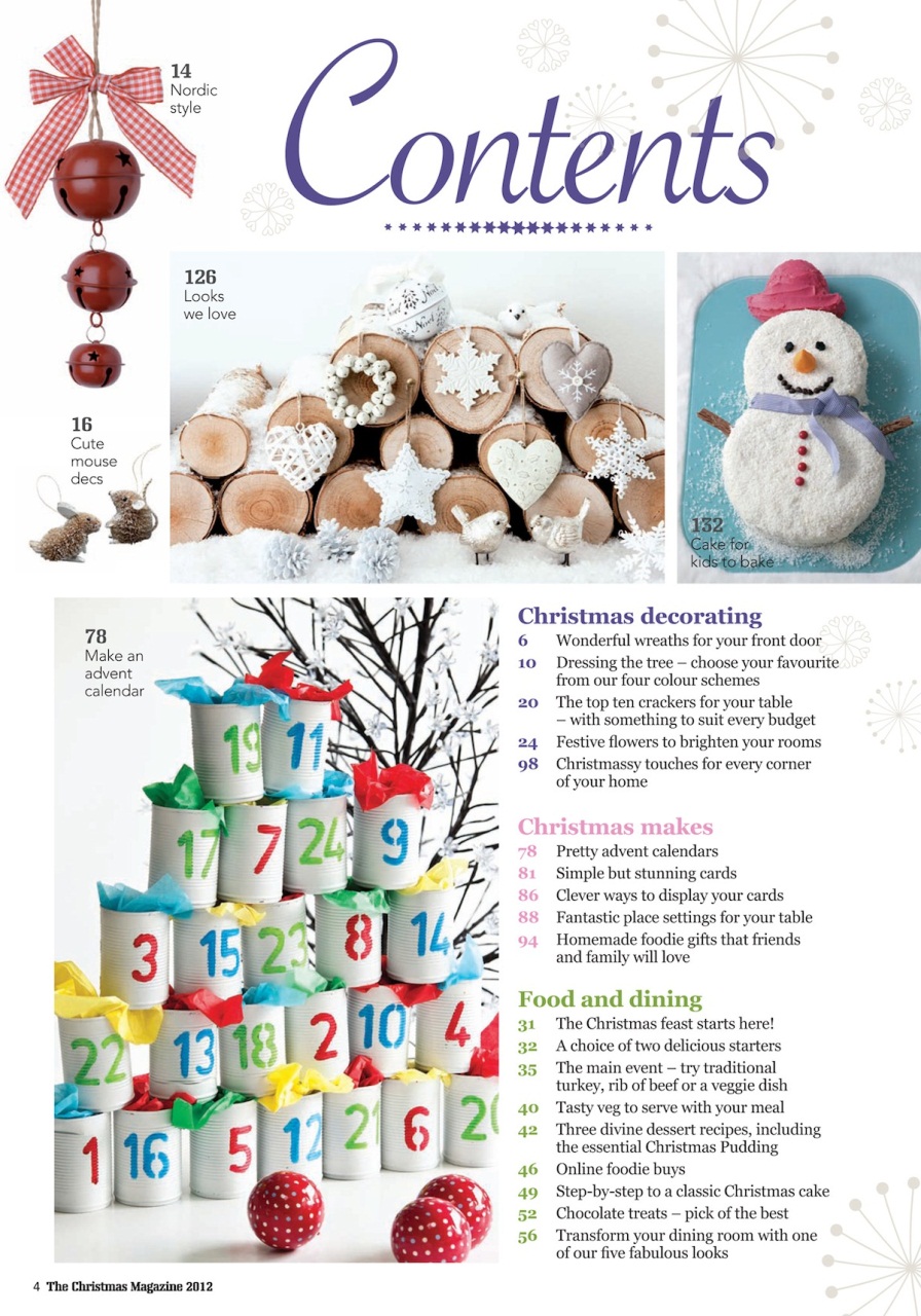 The Christmas Magazine Preview Pages