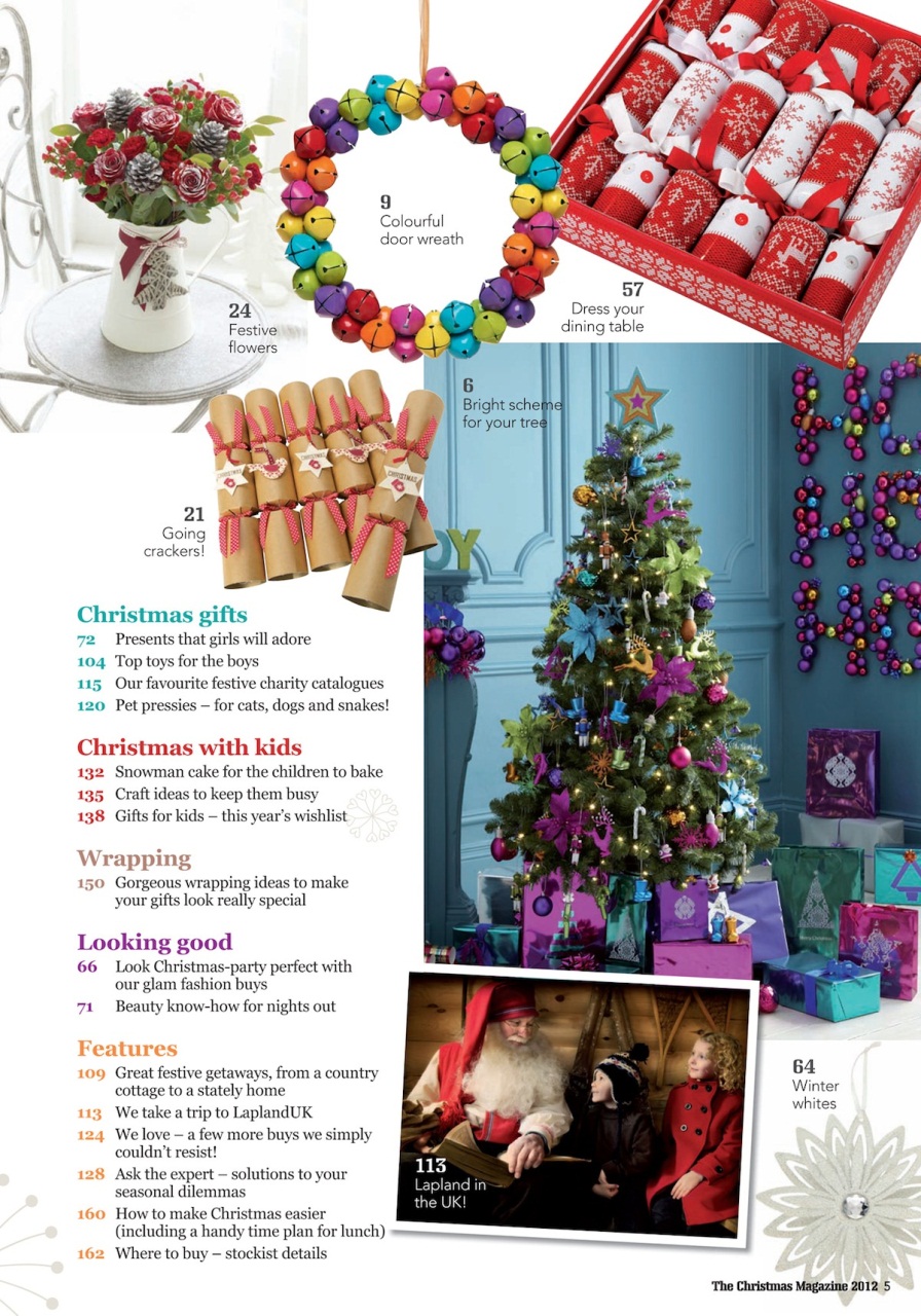 The Christmas Magazine Preview Pages