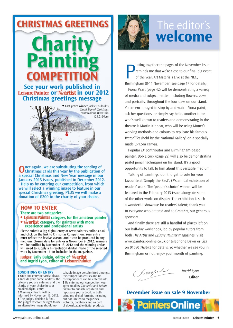 Leisure Painter & The Artist Preview Pages