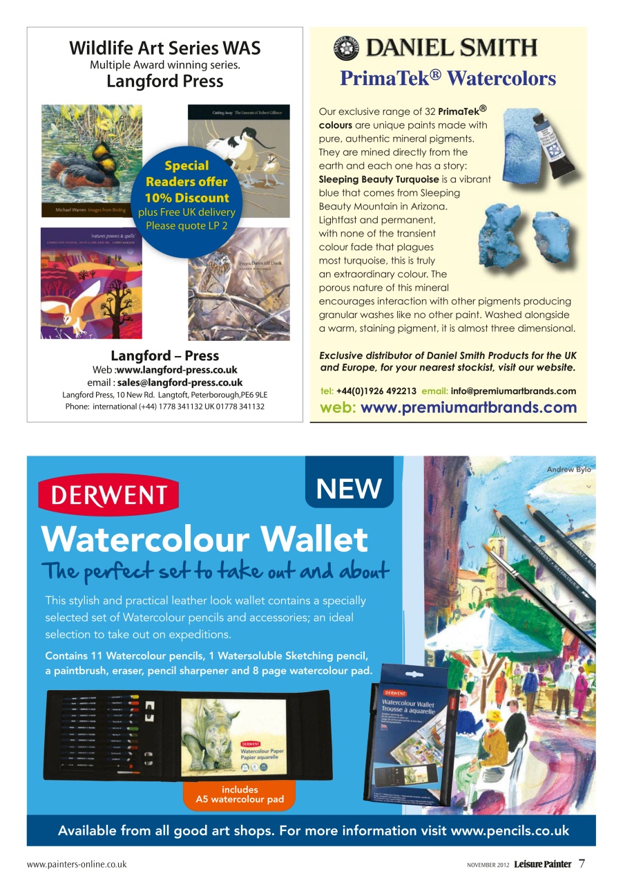 Leisure Painter & The Artist Preview Pages