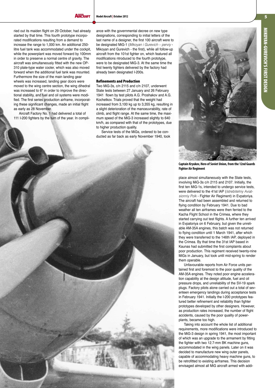 Model Aircraft Preview Pages