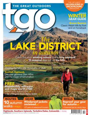 TGO - The Great Outdoors Magazine issue November - Autumn Lake District