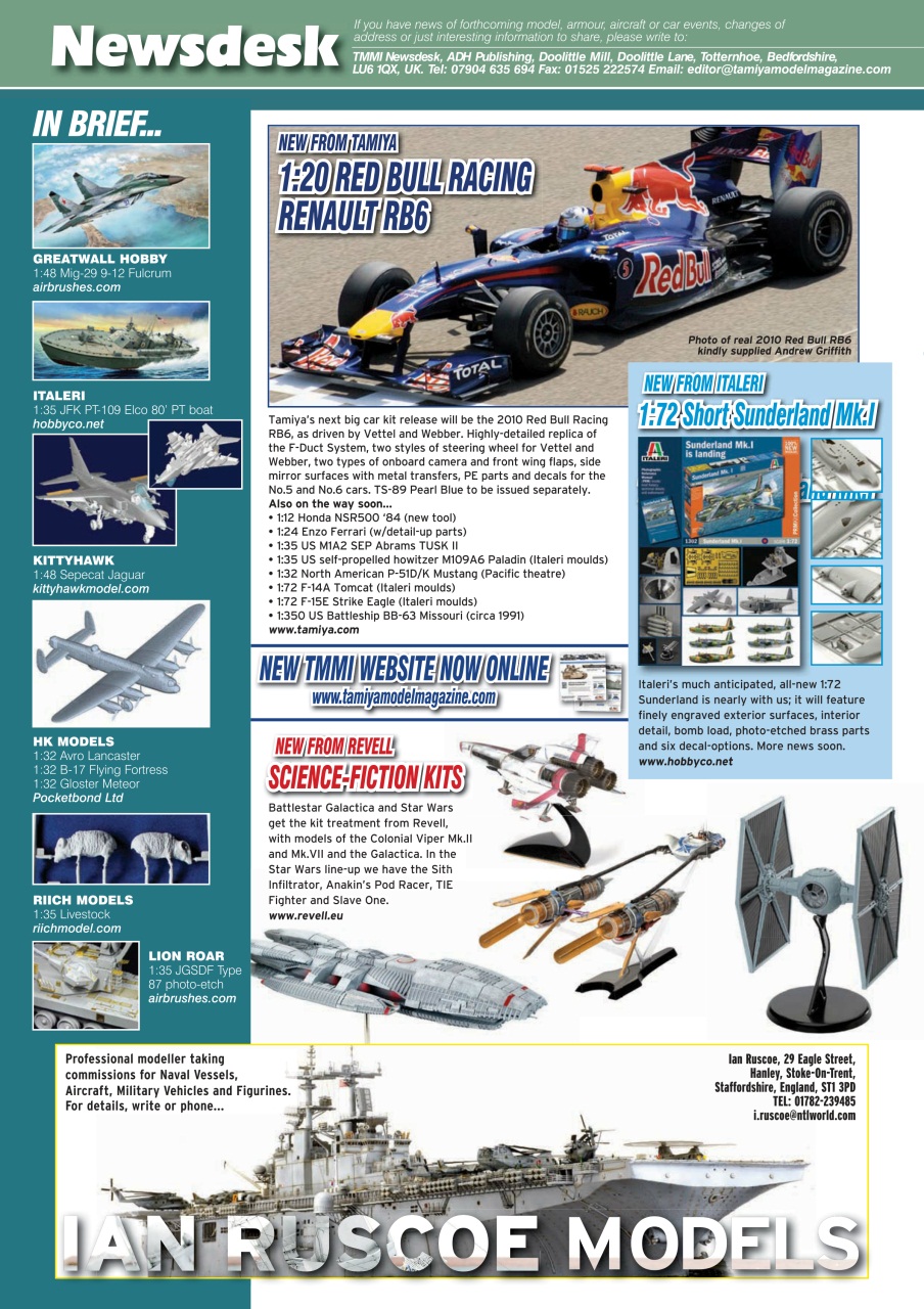 Tamiya Model Magazine Preview Pages