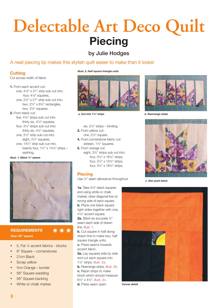 Patchwork and Quilting Preview Pages