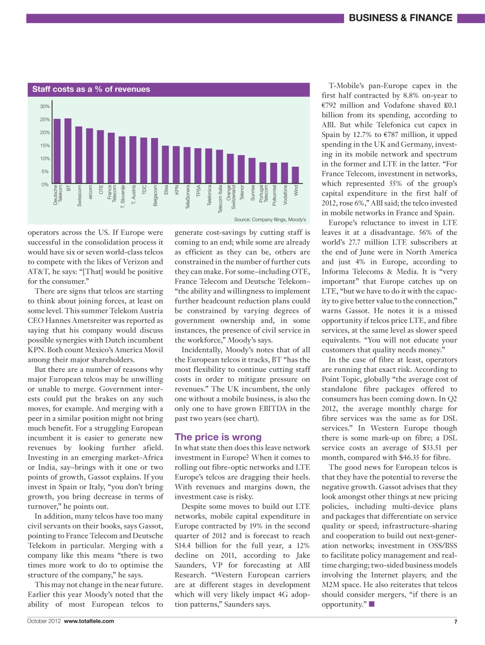 Total Telecom Preview Pages