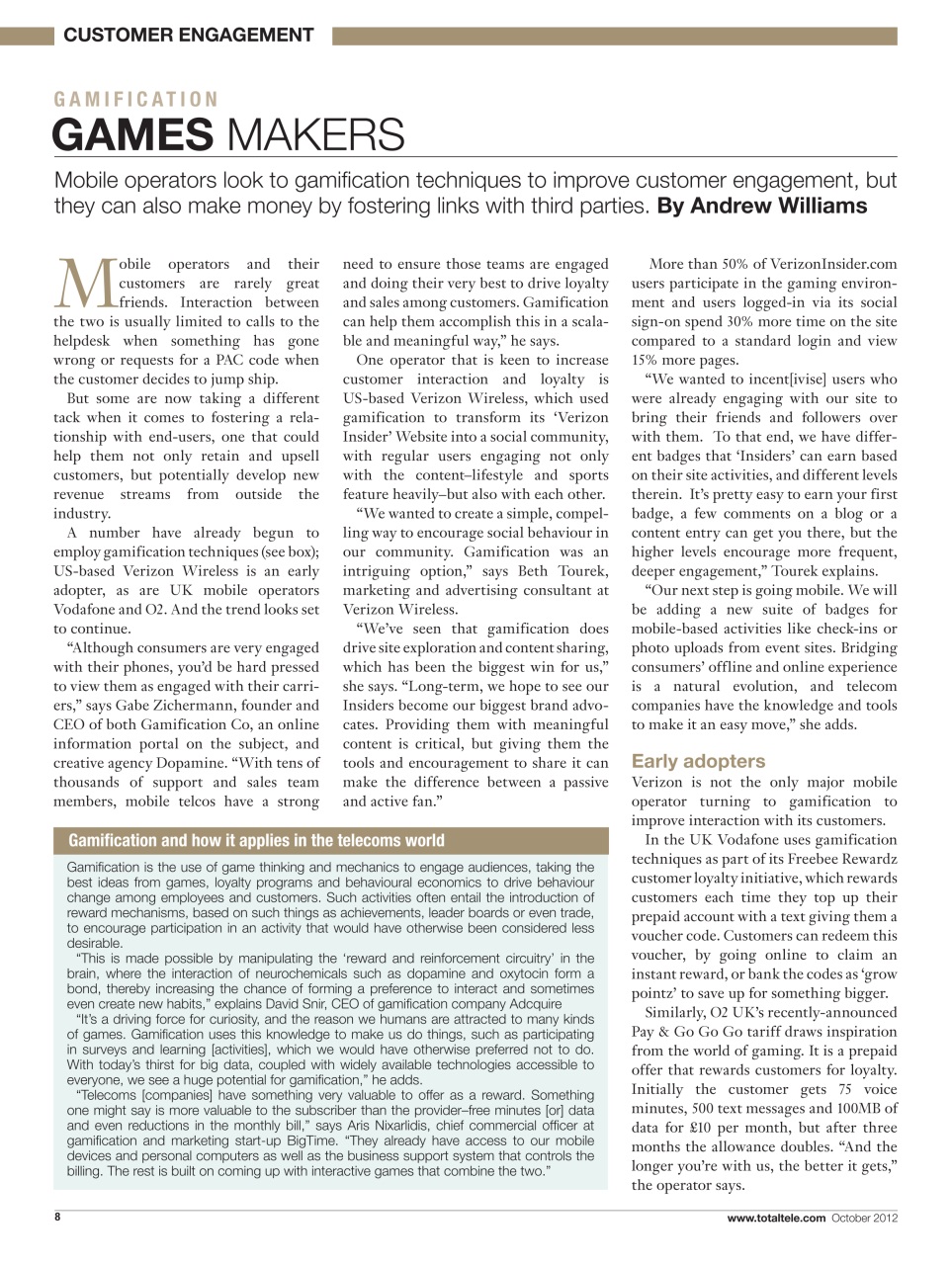 Total Telecom Preview Pages