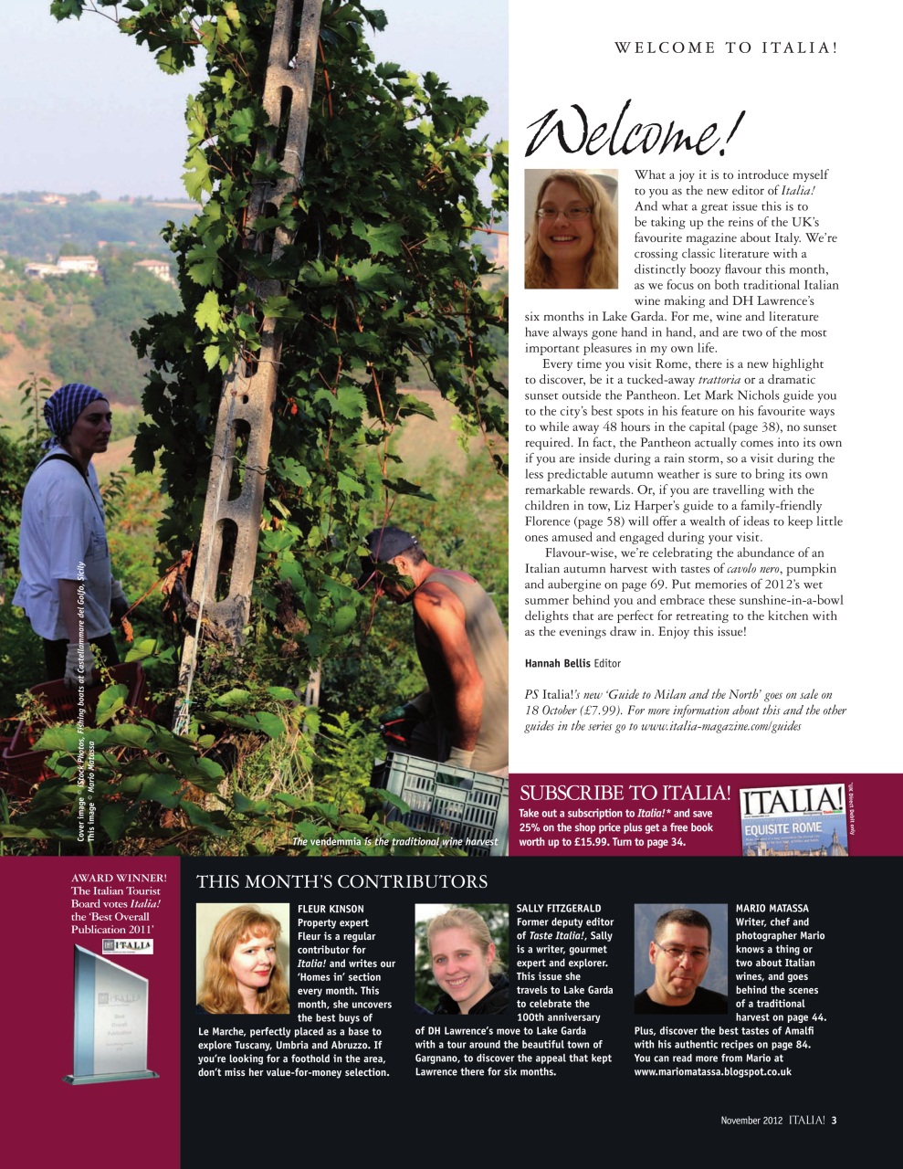 Italia! Preview Pages