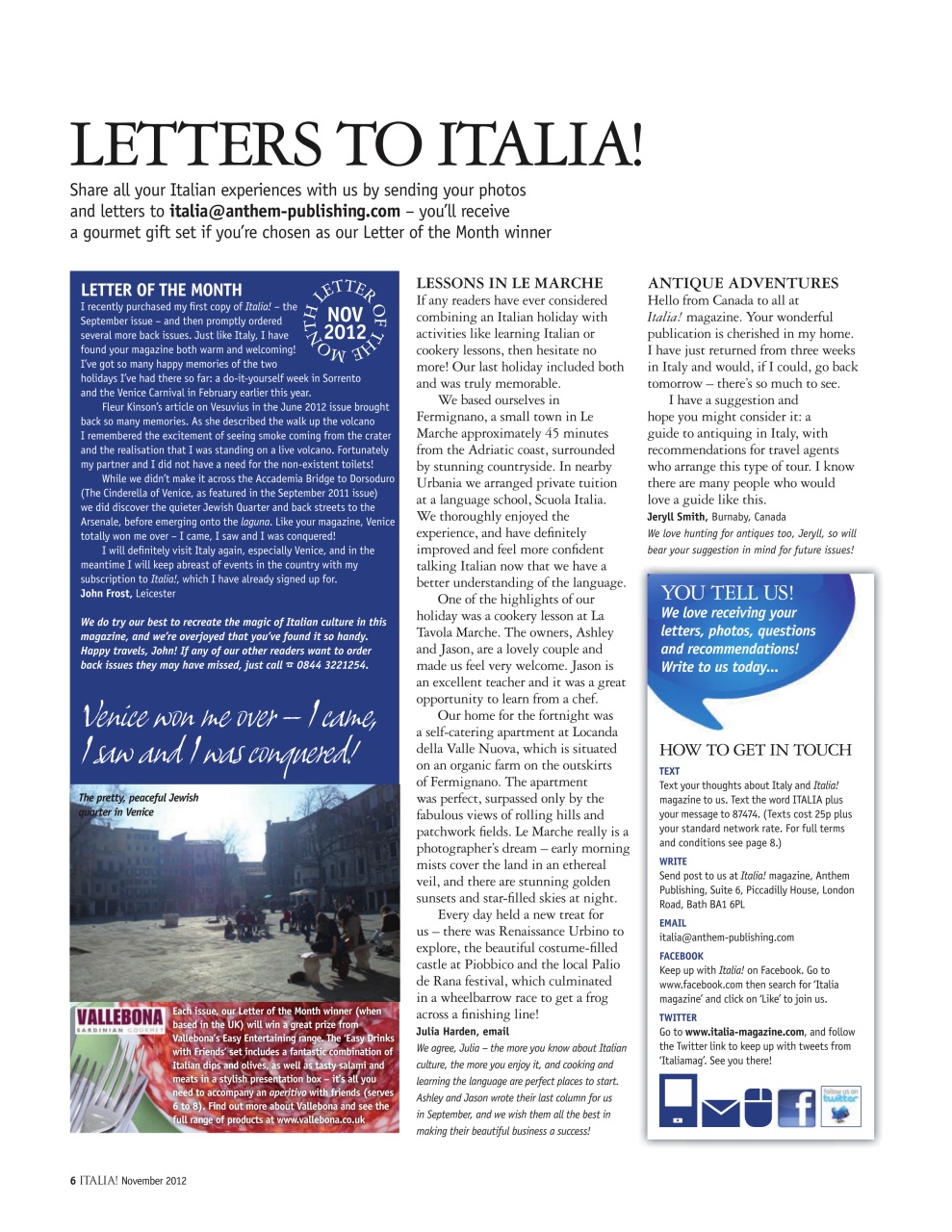 Italia! Preview Pages