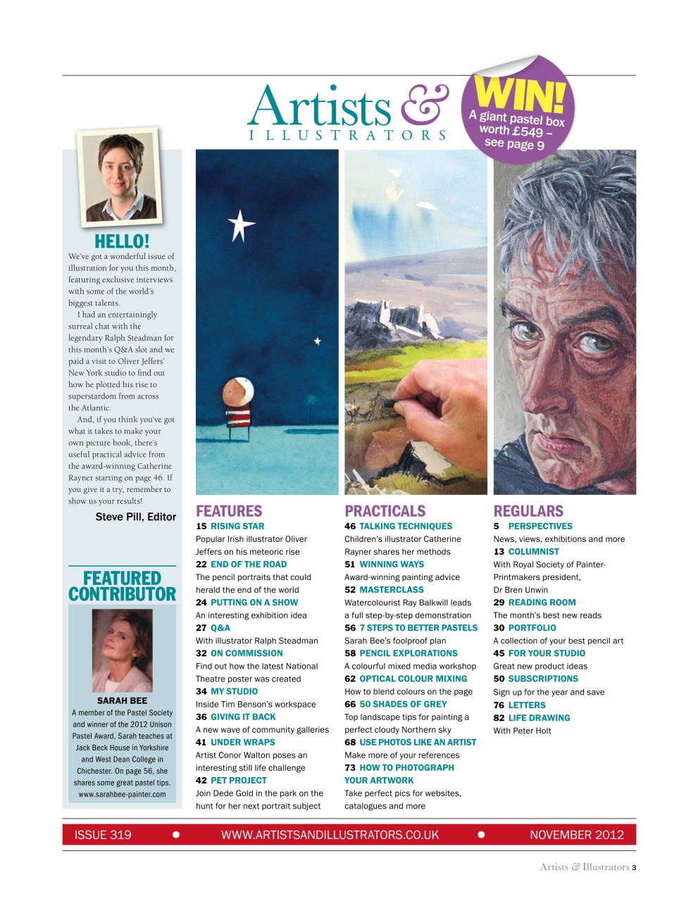 Artists & Illustrators Preview Pages