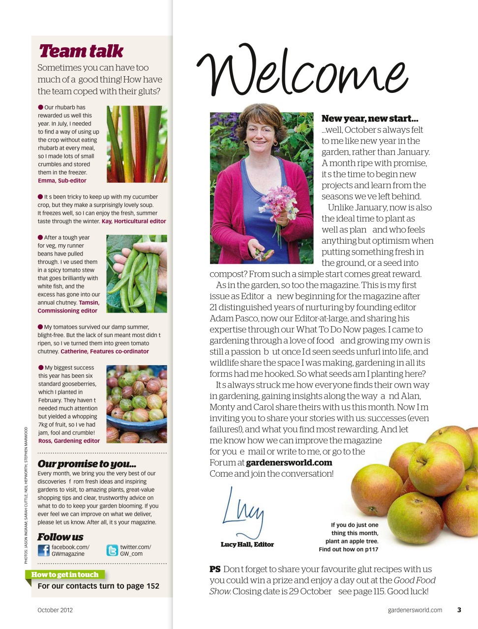 BBC Gardeners’ World Magazine Preview Pages