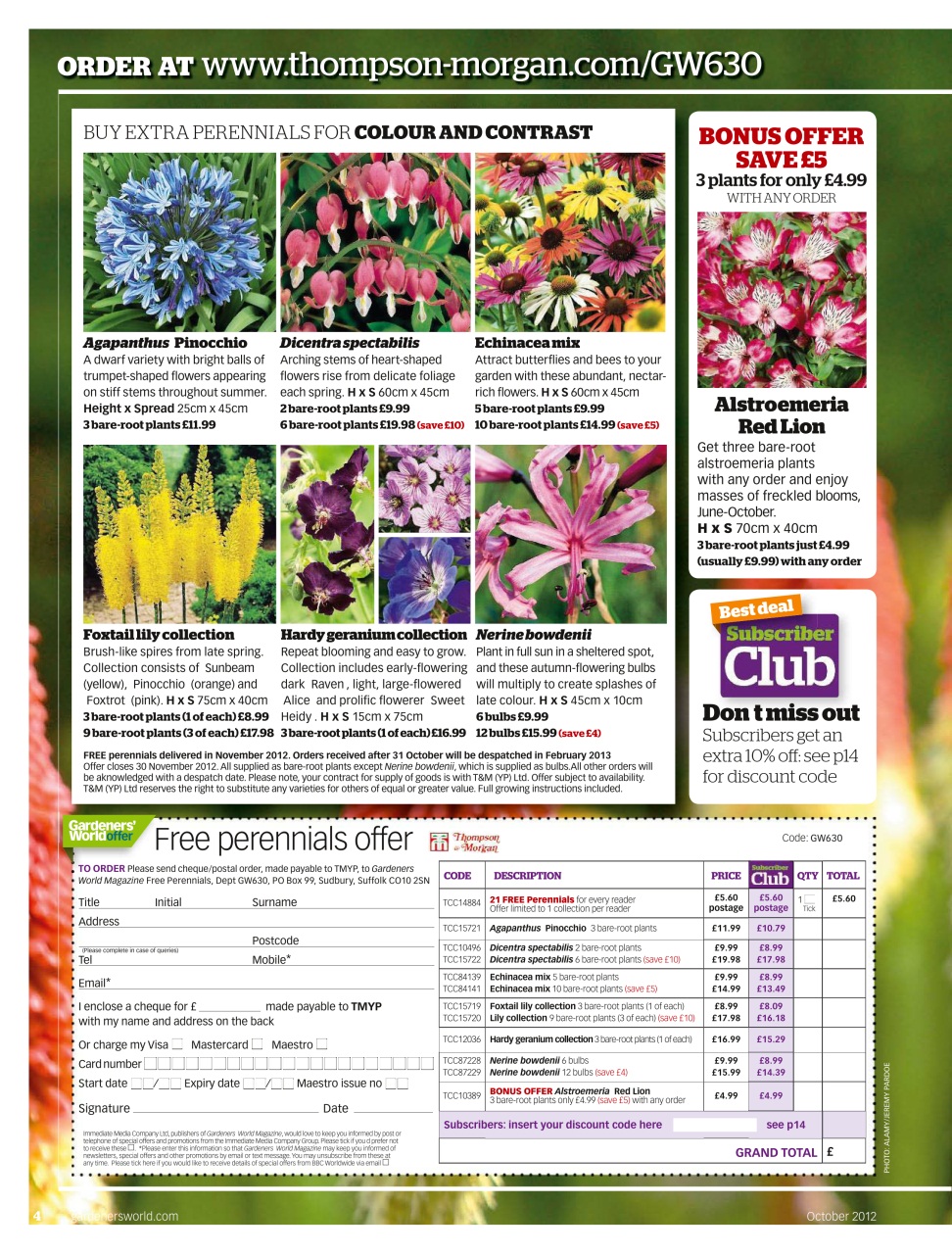 BBC Gardeners’ World Magazine Preview Pages