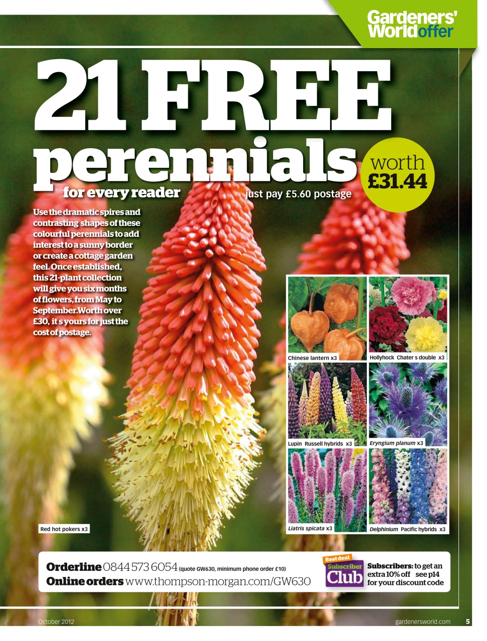 BBC Gardeners’ World Magazine Preview Pages