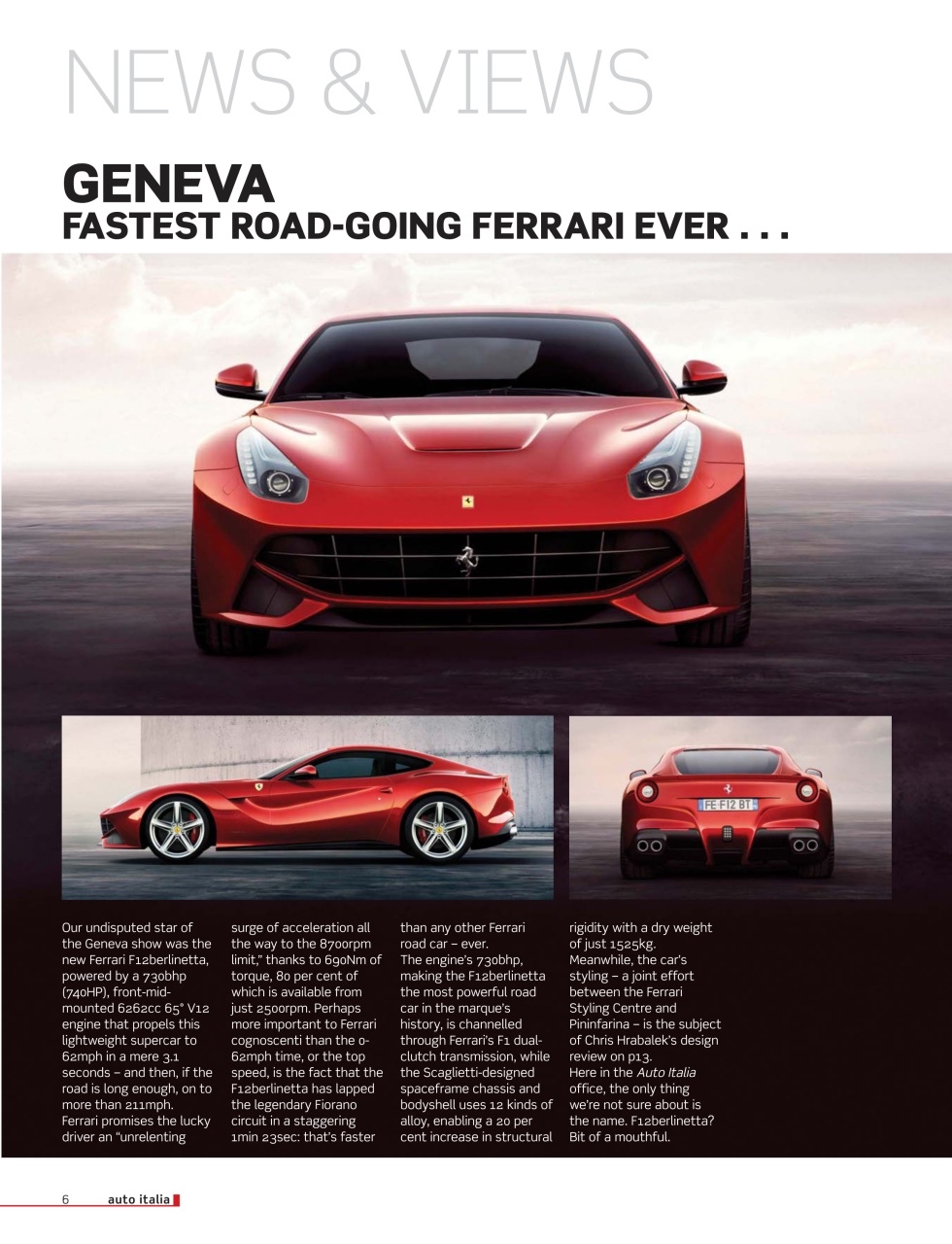 AutoItalia Magazine Preview Pages