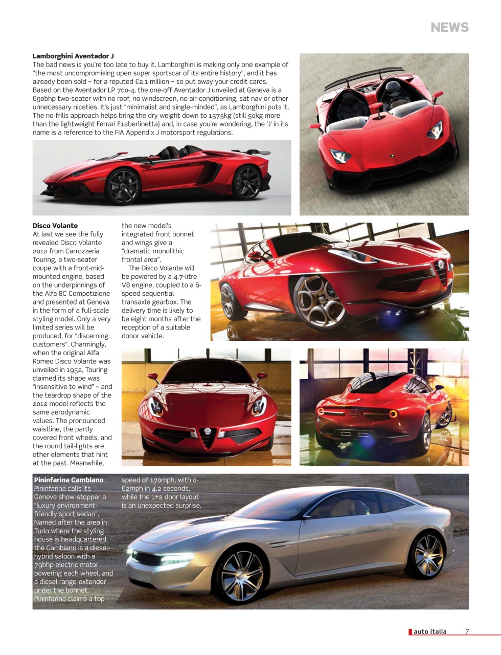 AutoItalia Magazine Preview Pages