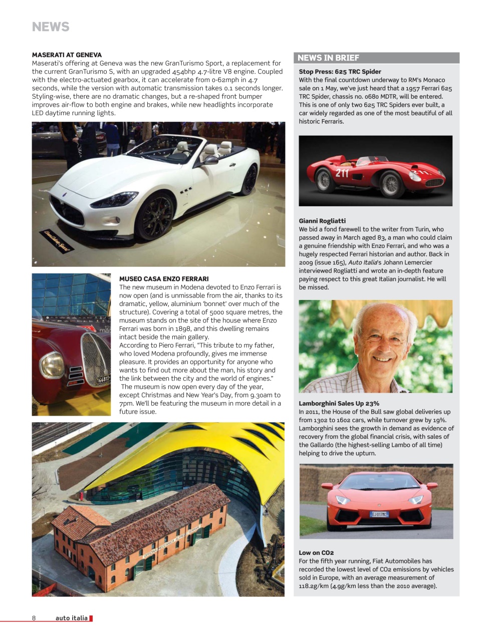 AutoItalia Magazine Preview Pages