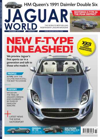 Jaguar World issue Making the F-Type 2012