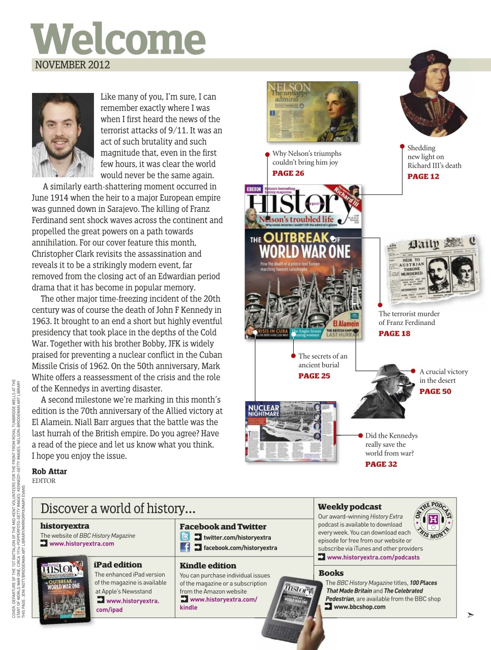 History Extra Magazine Preview Pages