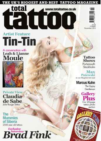 Total Tattoo issue November 2012